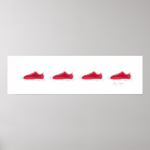 Posters y impresiones de los zapatos de bolos