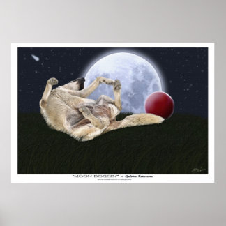 posters y pinturas de arte de "MOON DOGGIN"