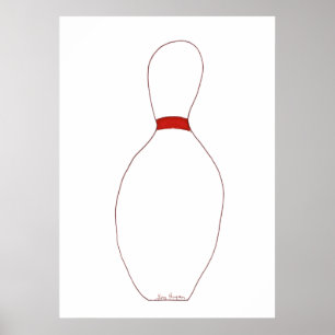 Posters y pinturas de boliche
