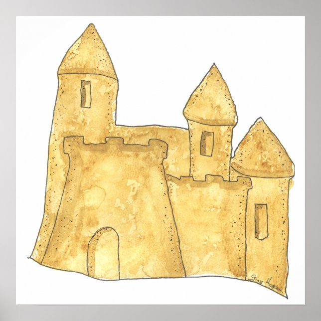 Posters y pinturas de Castillo de Arena (Frente)