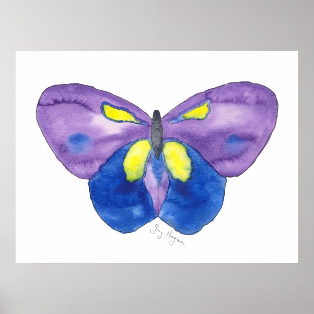 Posters y pinturas de mariposa (Frente)