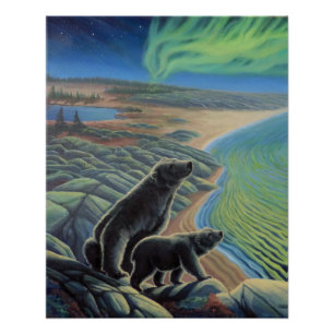 Posters y pinturas de oso polar