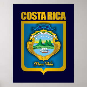 posters y pinturas "Oro de Costa Rica"