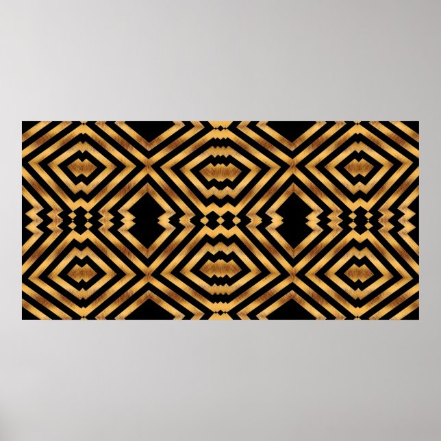 Posters Zizzago Black Gold Exotic (Frente)