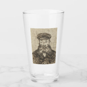 Postman Joseph Roulin (Esbozo Sepia) (de van Gogh)