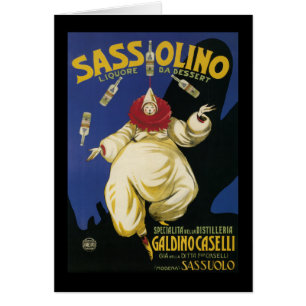 Postre de Sassolino Liquore DA promocional