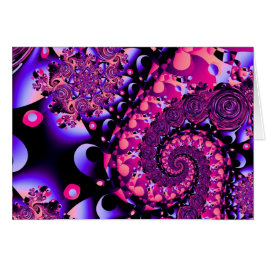 Postre helado púrpura