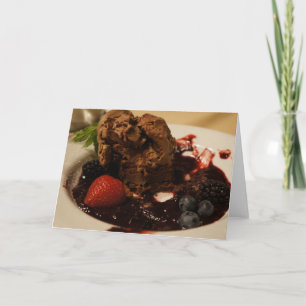 ¡Postre! Tarjeta pequeña