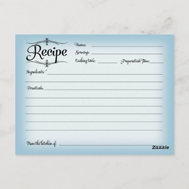 Postres de la tarjeta de la ducha de novia Retro D (Reverso)