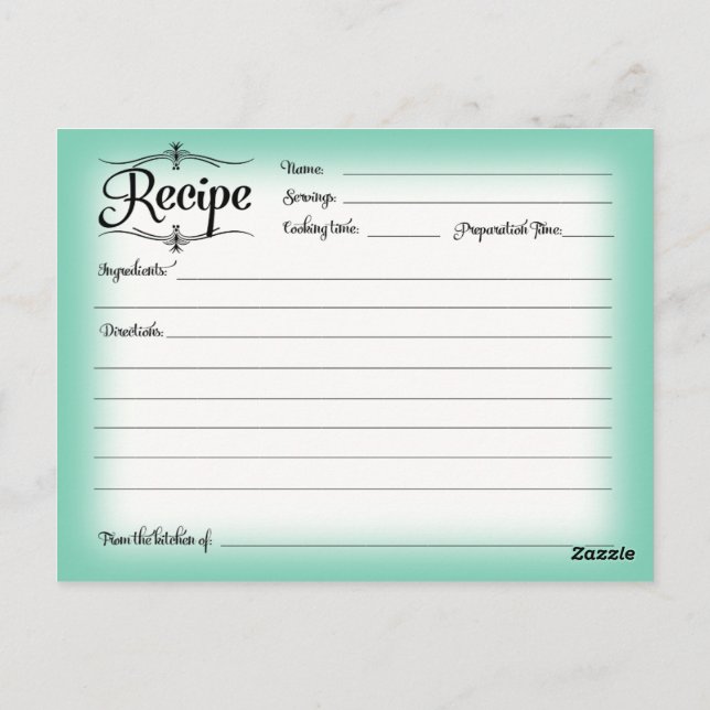 Postres de la tarjeta de la ducha de novia Retro D (Reverso)