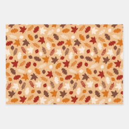 Postres del otoño de la hoja Feliz Día de Acción d