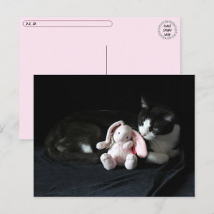 Posttravesar algún conejo me quiere - postal de ga