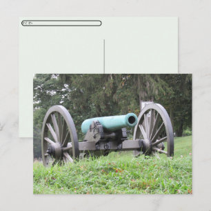 Posttravesar postal Canon Postcard