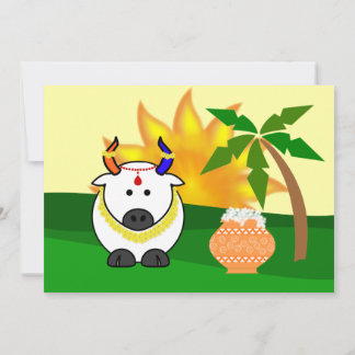 Pot de Pongal, vaca e invitación al árbol