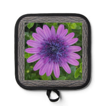 Pot Holder con margarita africana