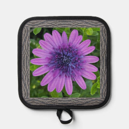 Pot Holder con margarita africana