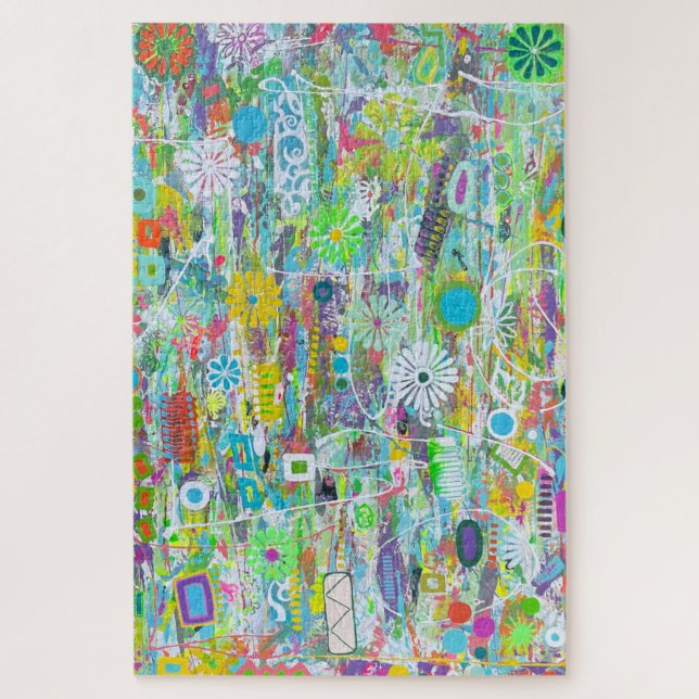 Potencia de las flores 20 x 30 rompecabezas (Vertical)