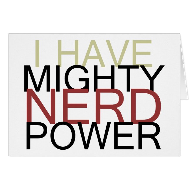 POTENCIA NERD MIGHTY (Anverso (Horizontal))