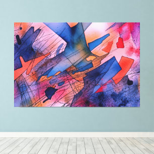 "Potencial desatado" arte abstracto contemporáneo