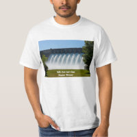 Potente camiseta de la represa de rock de la mesa