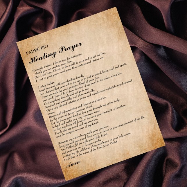 Potente Oración de Curación por Tarjeta Llanta Pad (Subido por el creador)