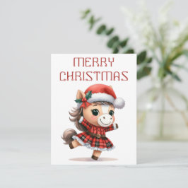 Potro Bailarín - Tarjeta de Navidad