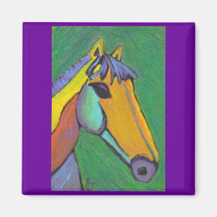 Potro pintado - imán