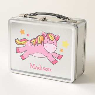 Potro Prancing rosado personalizado