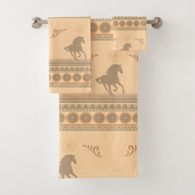 Potro tribal del melocotón (In situ)