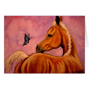 Potro y mariposa del Palomino
