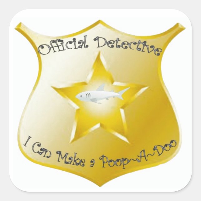 Potty Training Poop~A~Doo Pegatinas Bads (Anverso)