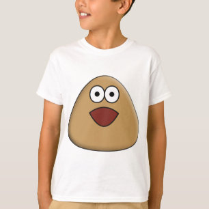 Pou emocionada - Camiseta para niños
