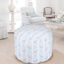 Pouf de redondo floral granuloide