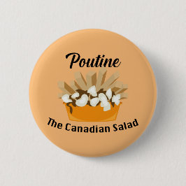 Poutine, la ensalada canadiense - botón redondo