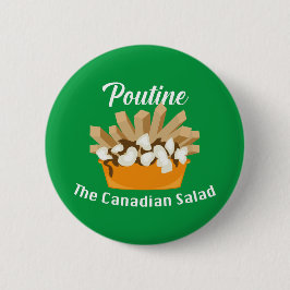 Poutine, la ensalada canadiense - botón redondo