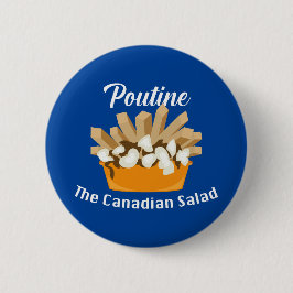 Poutine, la ensalada canadiense - botón redondo