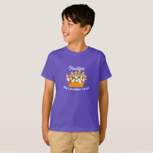 Poutine, La Ensalada Canadiense - Camiseta Básica 