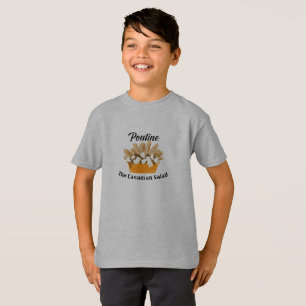 Poutine, La Ensalada Canadiense - Camiseta Básica 