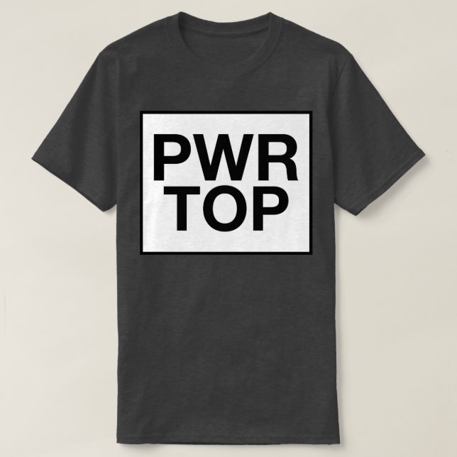 POWER TOP Classic TShirt (Diseño del anverso)