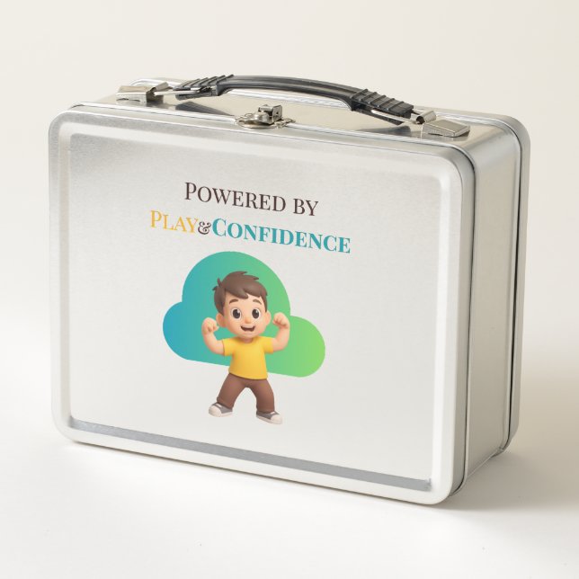 Powered by Play & Confidence – Lunch Box Edition (Anverso)