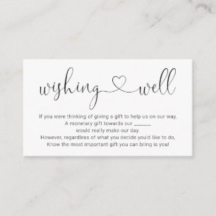 Pozo de los Deseos para Invitación de Boda - Simpl