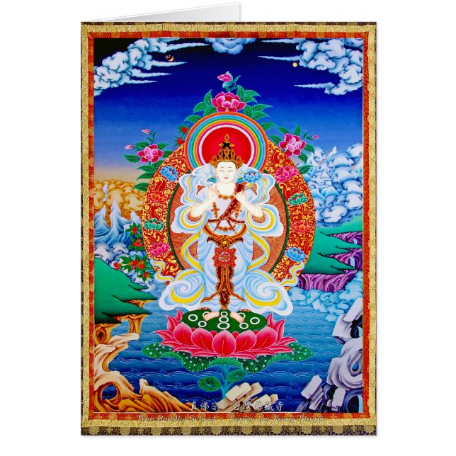 Prabhutaratna Buda Padmakumara oriental fresco (Frente)