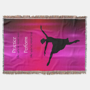 Práctica de danza y realización de una manta metál