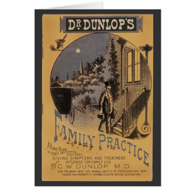Práctica familiar de Dunlop, Médica de portada de  (Frente)