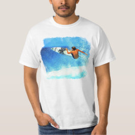 Practicar surf 1 camisa