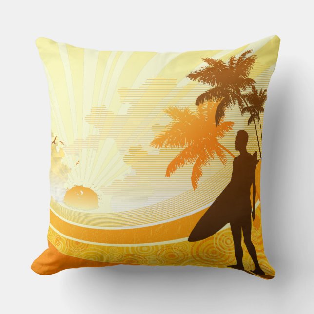 Practicar surf 7 almohadas (Anverso)