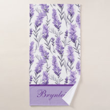 Praderas de Lavanda con Monograma