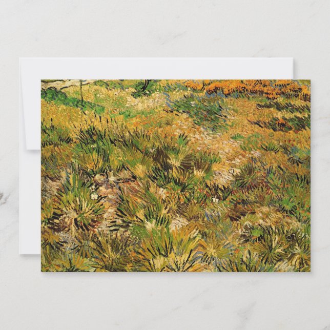 Prado en el Hospital de Saint Paul por Vincent van (Anverso)