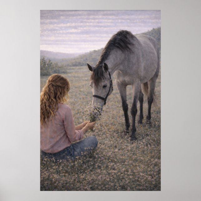 Prado Suave | Arte de Caballo | Cartel (Frente)