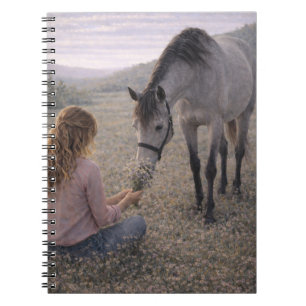 Prado Suave Arte de Caballo Cuaderno